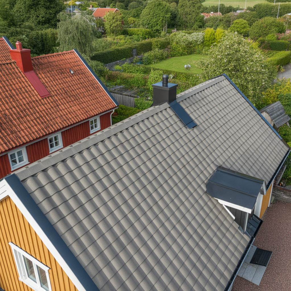 12.Tegeltak eller betongtak vad passar dig bast