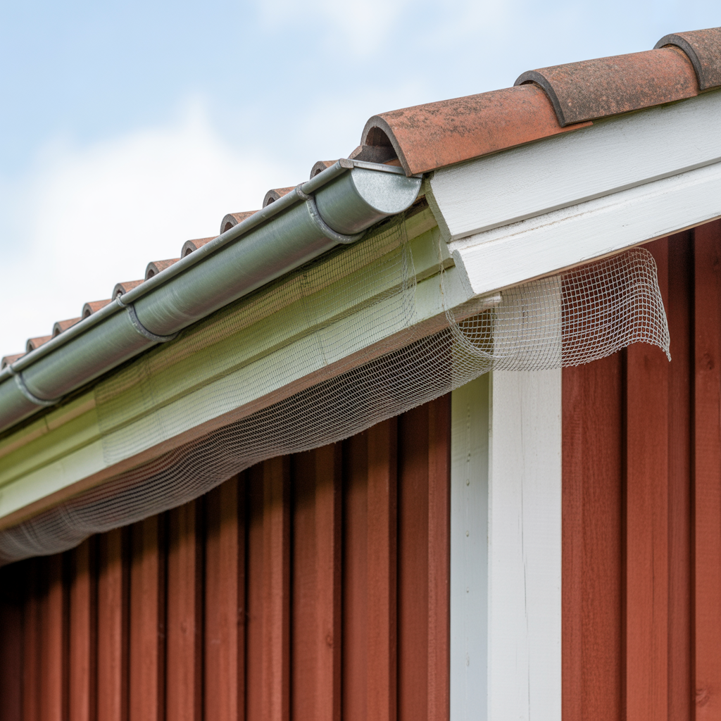 takfotens ventilation guide till luftspalt och insektsnat